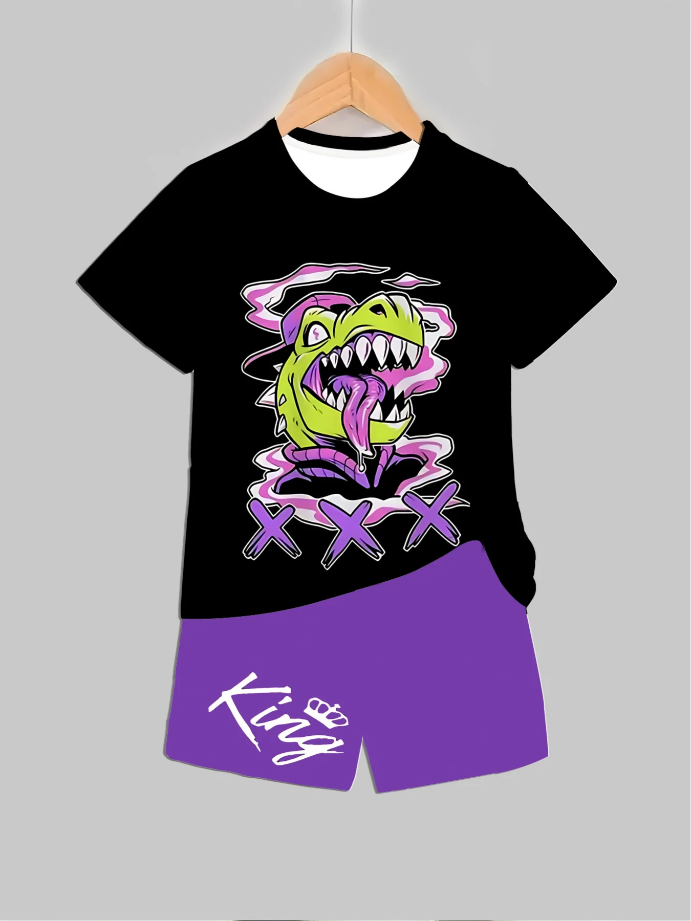 New Dinosaur Printed Outfits T - Baby Clothing Usa 评论和价格