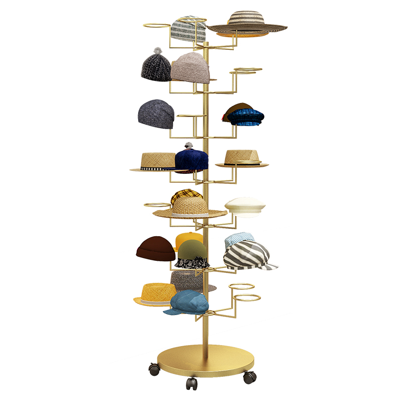 #Hat display rackFloor-to-ceil - Baby Clothing Hanging Rack 评论和价格