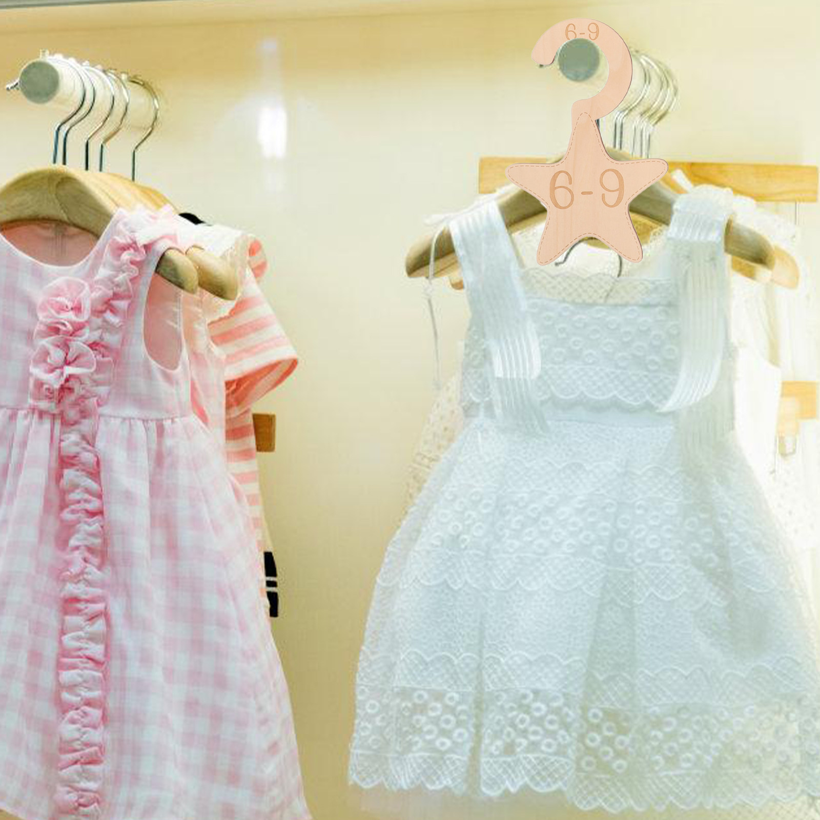 7Pcs Baby Clothes Closet Divid - Baby Clothing Dividers 评论和价格