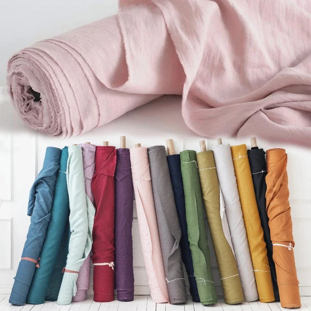 280cm 100%  Linen Fabric Natur - Baby Clothing Organic 评论和价格