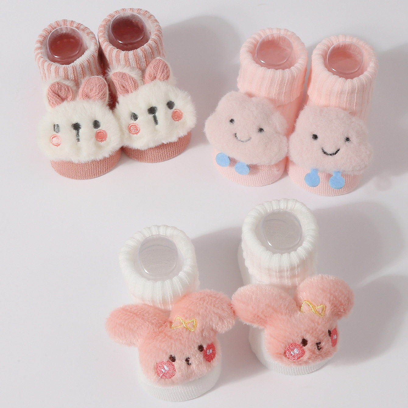 3Pairs/set Baby Socks Girls Bo - Baby Clothing Dividers 评论和价格