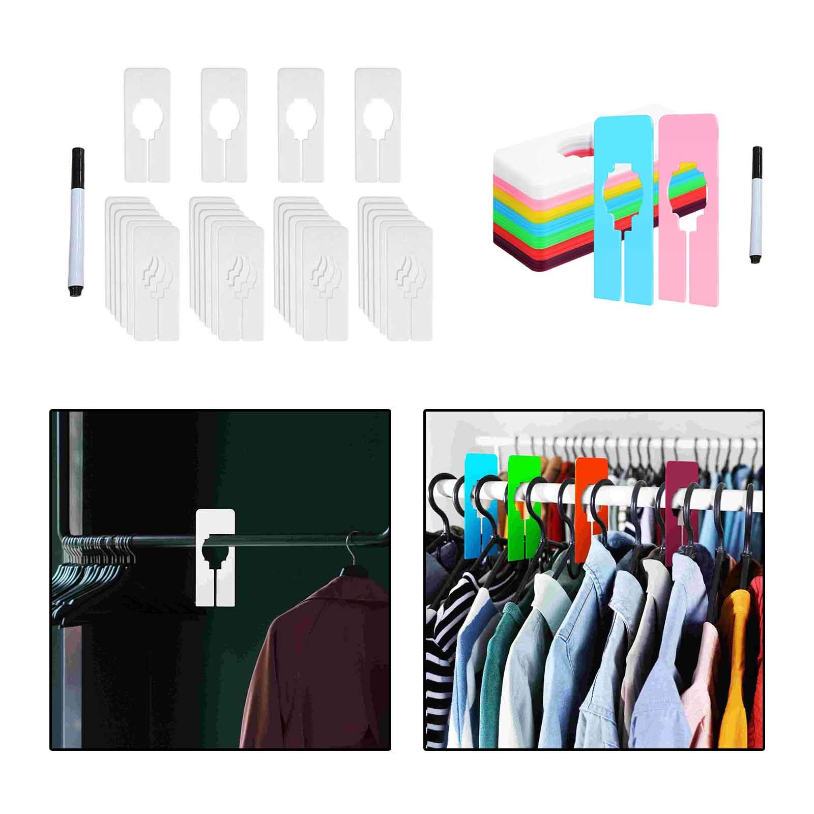 28x Clothing Size Closet Rack  - Baby Clothing Hanging Rack 评论和价格