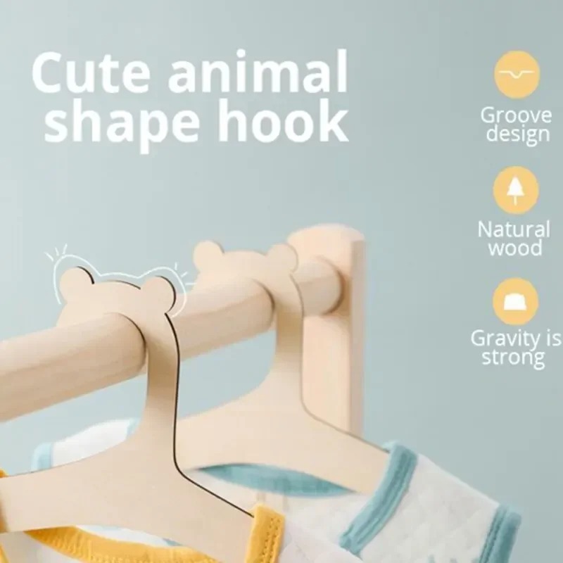 5/10pcs Baby Clothes Rack Cute - Baby Clothing Hanging Rack 评论和价格